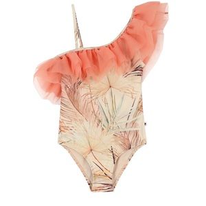MOLO NILLA ORANGE SWIMSUIT (UPF 50+) SIZE 164 14y